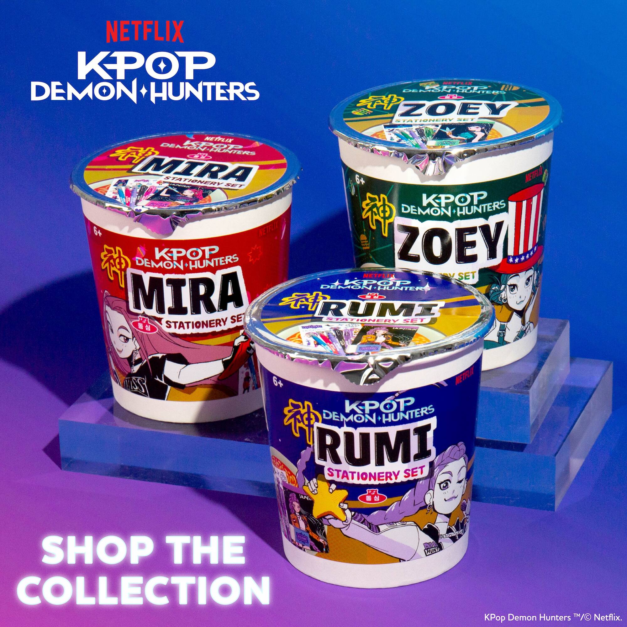 Netflix K-Pop Demon Hunters Stationery Set